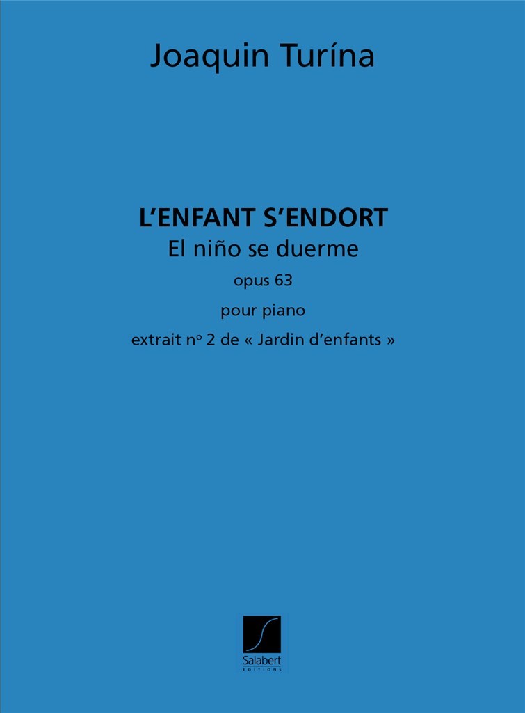 L'Enfant S'Endort N 2 Jardins D'Enf. Piano